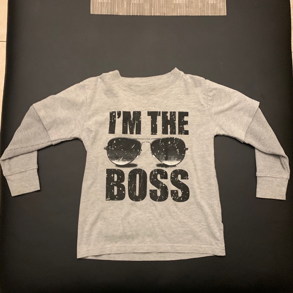 Mish Boys Gray long sleeve boys size S/5